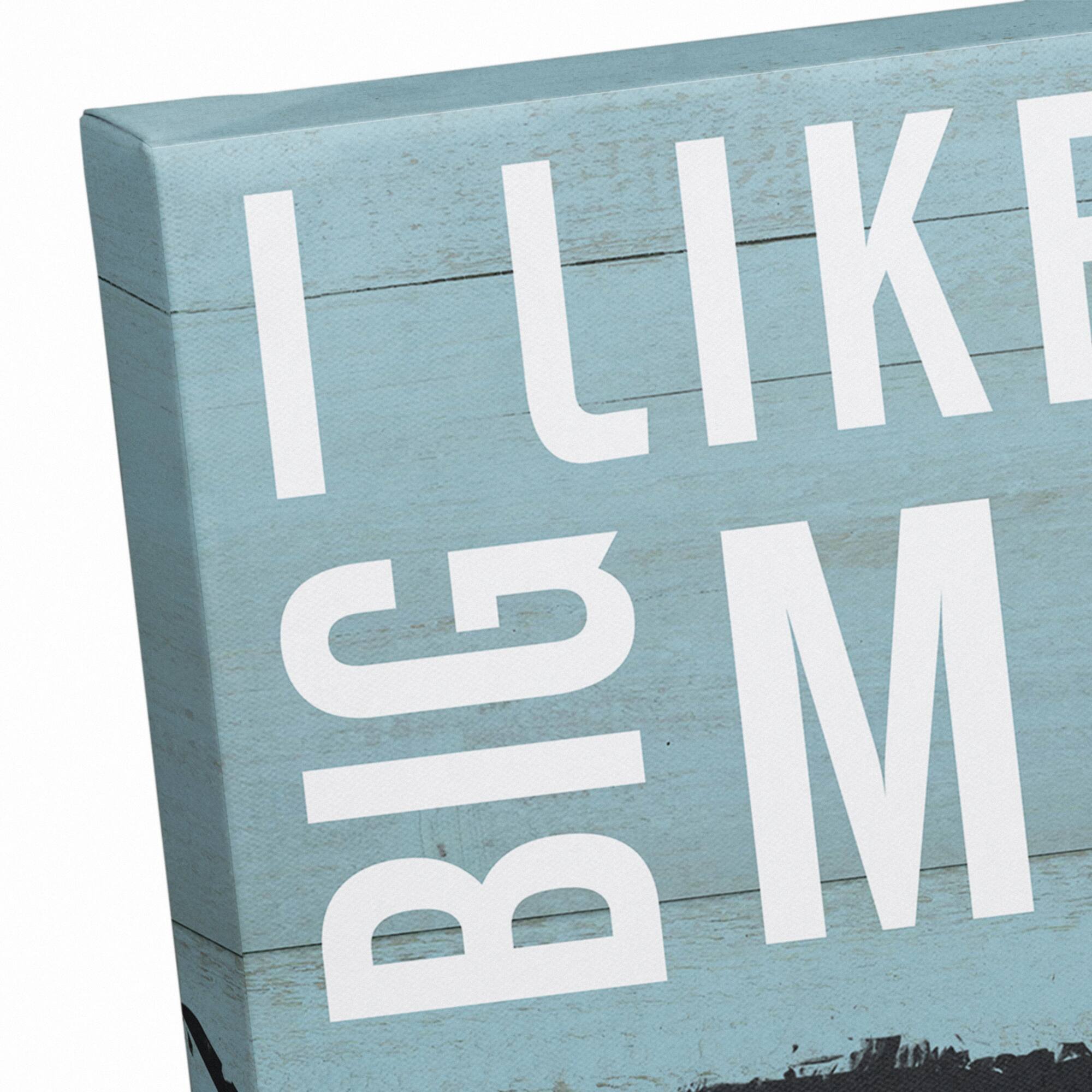 I Like Big Mutts Canvas Wall Art